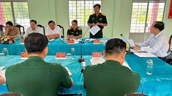 Kiến Tường: Đảng ủy Quân sự thị xã quyết tâm đột phá trong thực hiện nhiệm vụ chính trị Kiến Tường: Đảng ủy Quân sự thị xã quyết tâm đột phá trong thực hiện nhiệm vụ chính trị