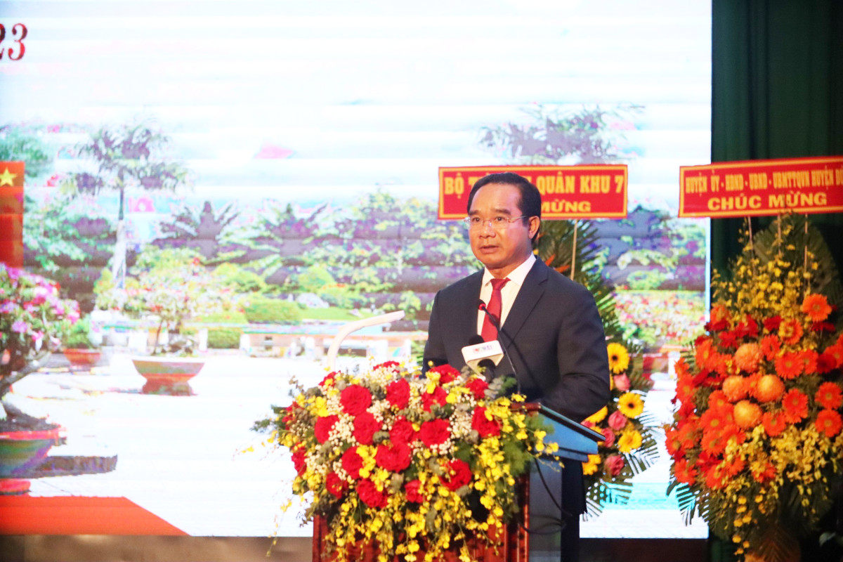 Long An holds ceremony to celebrate 60th anniversary of Victory in Hiep Hoa Battle and receive Ho Chi Minh Medal