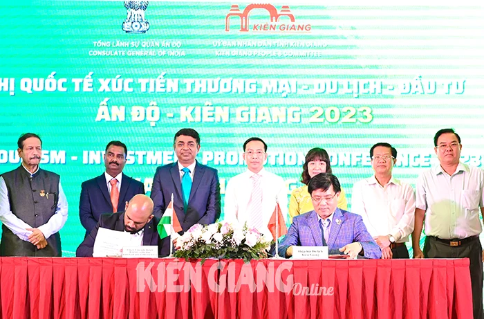 Kiên Giang tăng cường, mở rộng quan hệ hợp tác với Ấn Độ