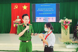 Nâng cao kỹ năng phòng, chống xâm hại và tự vệ cho gần 500 học sinh