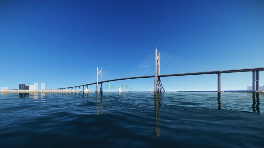 Dự kiến tới năm 2028, TP.HCM sẽ hoàn thành xây dựng cầu Cần Giờ. Ước tính giá vé qua cầu khoảng 40.000 đồng/lượt.