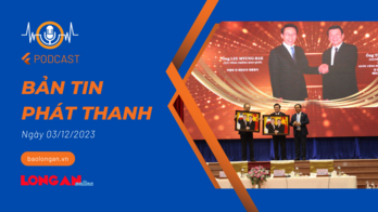 Bản tin phát thanh ngày 03/12/2023