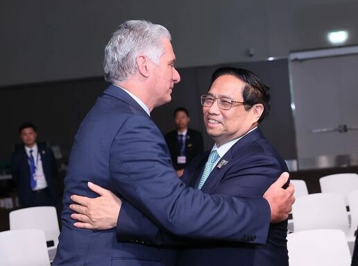 Thủ tướng Phạm Minh Chính gặp Chủ tịch Cuba và tiếp Chủ tịch Ngân hàng Thế giới