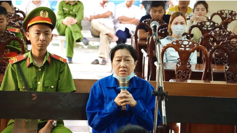 Nguyễn Thị Kim Hạnh còn bị truy tố xét xử tội trốn thuế và rửa tiền. Ảnh: HD