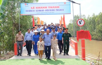 Khánh thành cầu Kênh 30/4