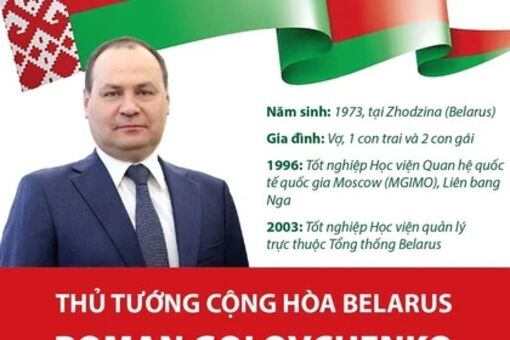 Tiểu sử Thủ tướng Cộng hòa Belarus Roman Golovchenko