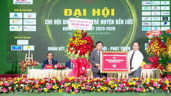 Ông Hứa Duy Luân đắc cử Chủ tịch Chi hội Doanh nhân trẻ huyện Bến Lức, khóa II, nhiệm kỳ 2023-2026