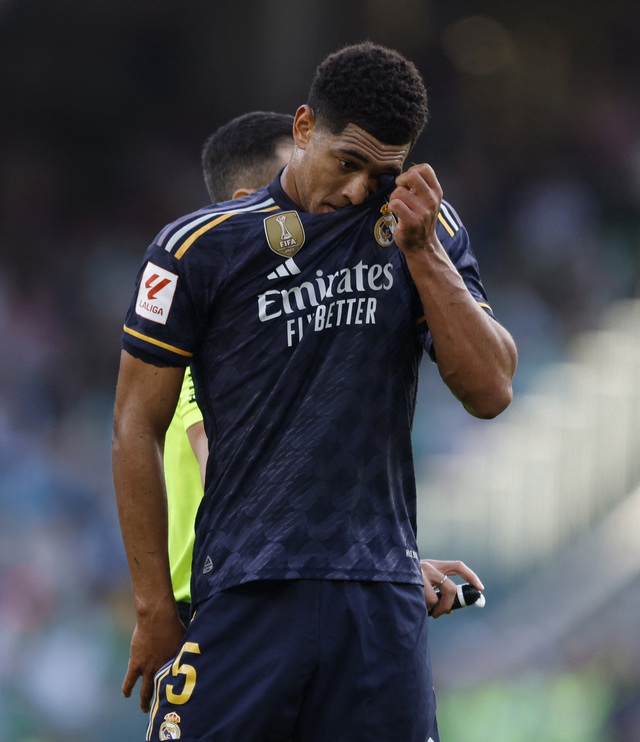 Jude Bellingham vẫn là điểm sáng của Real Madrid ở trận gặp Real Betis. Ảnh REUTERS