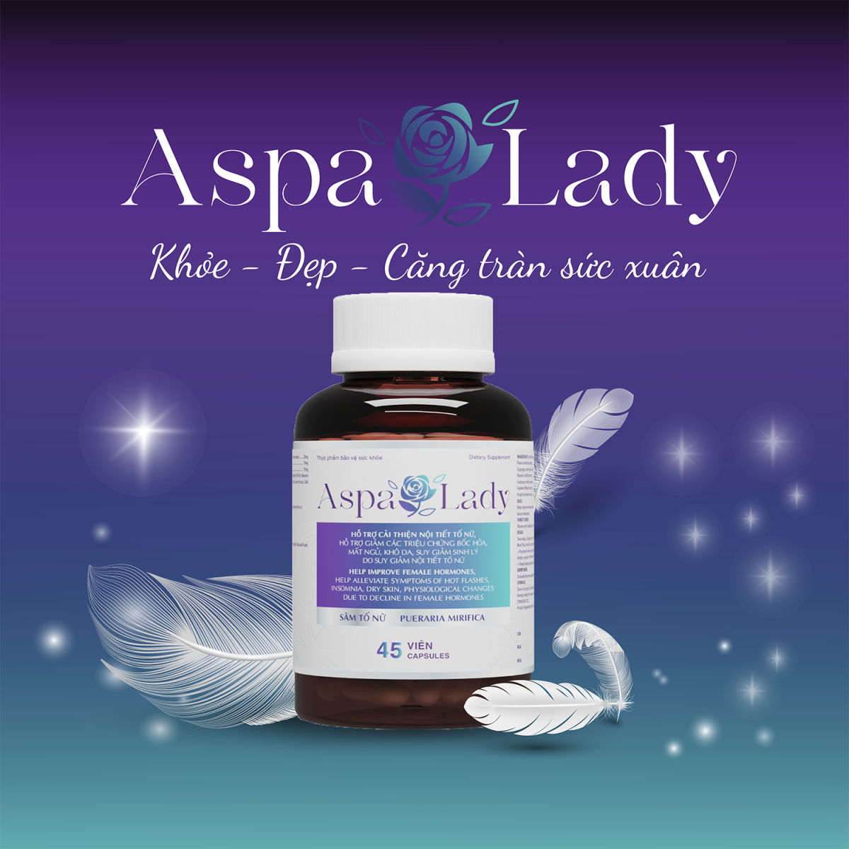 Viên uống nội tiết tố nữ Aspa Lady có lợi ích gì với phụ nữ?