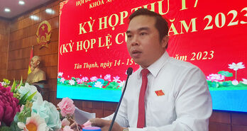 Kỳ họp thứ 17, HĐND huyện Tân Thạnh khóa X thông qua 18 nghị quyết Kỳ họp thứ 17, HĐND huyện Tân Thạnh khóa X thông qua 18 nghị quyết