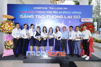MobiFone Long An phục vụ gần 700.000 thuê bao