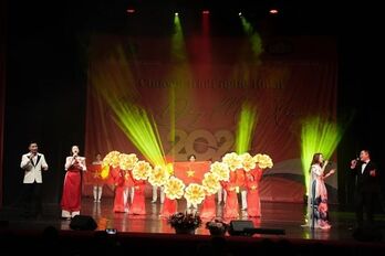 Cộng đồng người Việt Nam tại Liên bang Nga chào đón Năm mới 2024