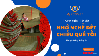 Nhớ nghề dệt chiếu quê tôi