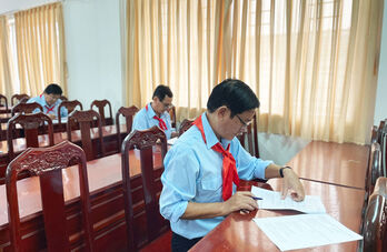 TP.Tân An: Khai mạc Hội thi 'Giáo viên làm tổng phụ trách Đội Thiếu niên tiền phong Hồ Chí Minh'