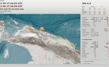 Strong offshore earthquake strikes eastern Indonesia