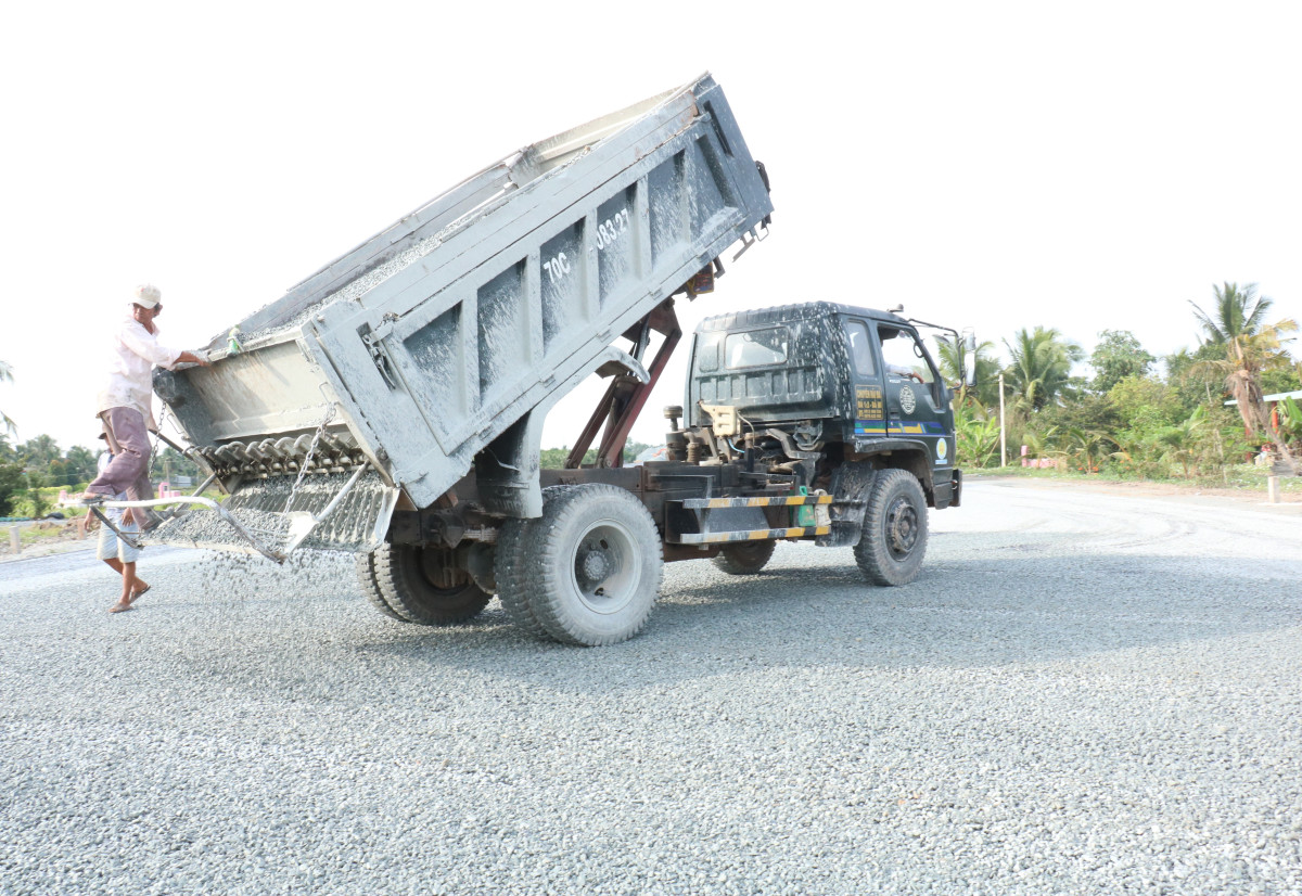 Các công trình giao thông giải ngân vốn đạt gần 100%