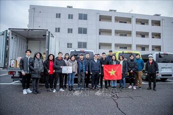 Earthquake-affected Vietnamese in Japan receive support