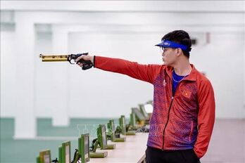 Vietnamese shooters win gold at Asian Rifle/Pistol Championship 2024