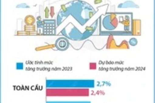 Liên hợp quốc: Tăng trưởng kinh tế toàn cầu giảm tốc trong năm 2024