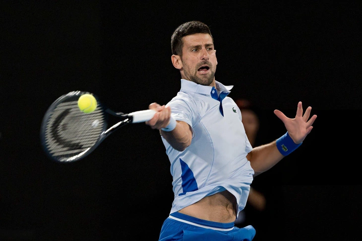 Djokovic giành thắng lợi dễ dàng trước Mannarino - Ảnh: GETTY