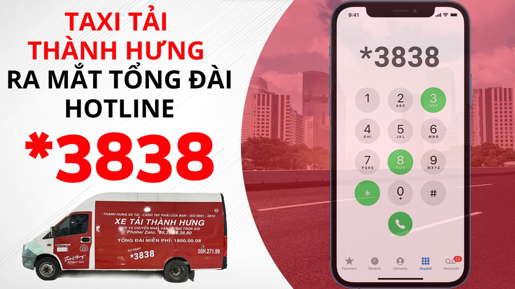 Các dịch vụ Taxi tải Thành Hưng Long An - Hotline miễn phí *3838