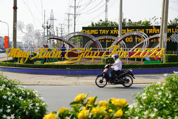 Chỉnh trang đô thị sẵn sàng đón tết