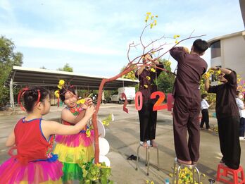 Tân Thạnh: Rộn ràng Hội xuân thiếu nhi năm 2024