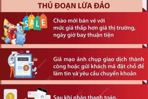 Người dân cảnh giác với vé máy bay giả trong dịp cao điểm Tết Giáp Thìn