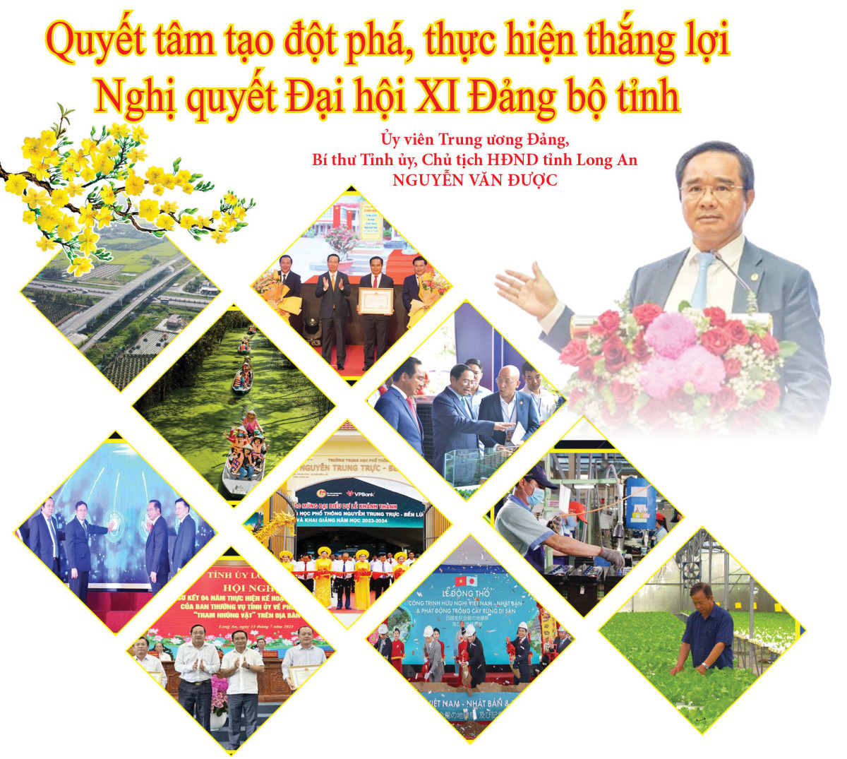 Quyết tâm tạo đột phá, thực hiện thắng lợi Nghị quyết Đại hội XI Đảng bộ tỉnh