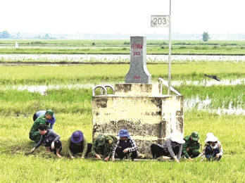 Tình quân - dân gắn kết nơi biên giới