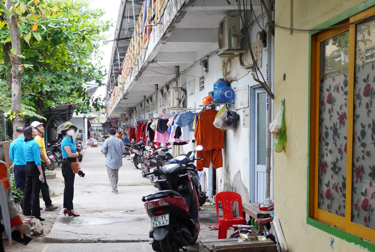 Nhiều doanh nghiệp xây nhà ở tập thể cho công nhân, lao động