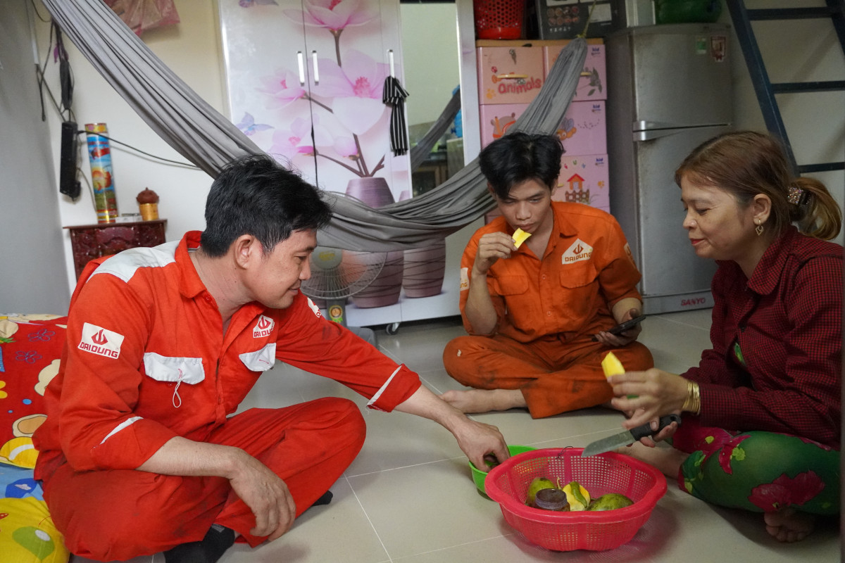 Có chỗ ở ổn định, công nhân, lao động an tâm làm việc, gắn bó lâu dài với địa phương, doanh nghiệp