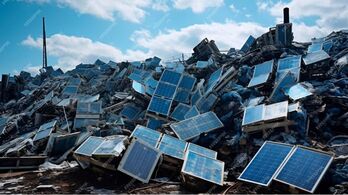 Báo động chất thải nguy hại từ hàng triệu tấm pin mặt trời cũ