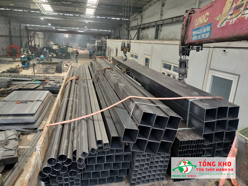 Tôn thép Mạnh Hà cung cấp thép hộp uy tín khu vực miền Nam