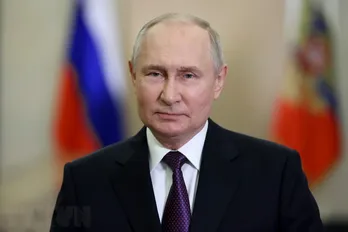 Tỷ lệ tín nhiệm Tổng thống Nga Vladimir Putin duy trì ở mức cao