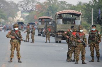 Myanmar declares martial law in two townships of eastern state