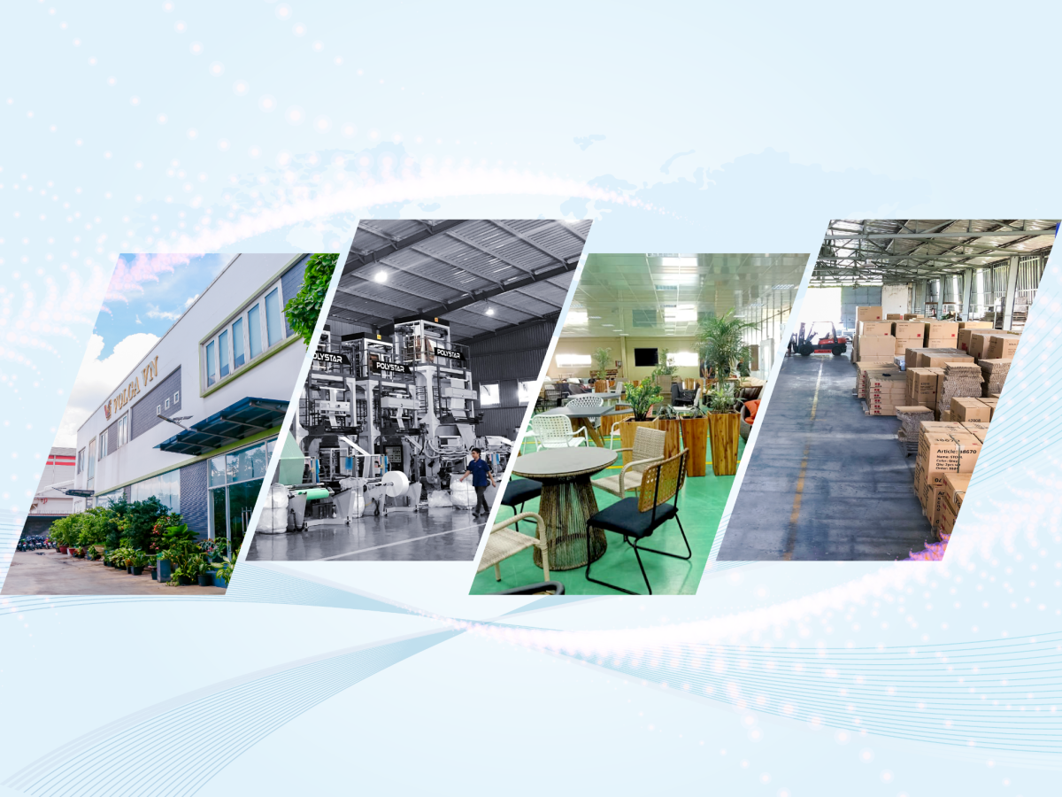 VGH Group: Đối tác tin cậy trong sản xuất bao bì nhựa và nội thất xuất khẩu