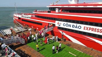 Bà Rịa-Vũng Tàu: Khai trương tàu chở khách siêu lớn tuyến Vũng Tàu-Côn Đảo