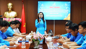 Hội LHTN Việt Nam tỉnh Long An rút kinh nghiệm tổ chức Đại hội điểm cấp cơ sở