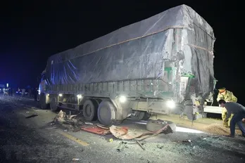 Tai nạn trên cao tốc Cam Lộ-La Sơn: Khẩn trương khắc phục hậu quả