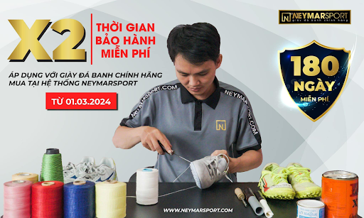 Chất lượng nâng tầm thương hiệu Neymar Sport - Giày đá banh chính hãng