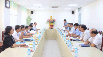 Sở Nông nghiệp và Phát triển nông thôn tỉnh Vĩnh Long học tập kinh nghiệm tại Long An