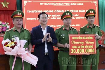 Tạm giữ hai nghi can trộm gần 60 lượng vàng ở tỉnh Đắk Nông