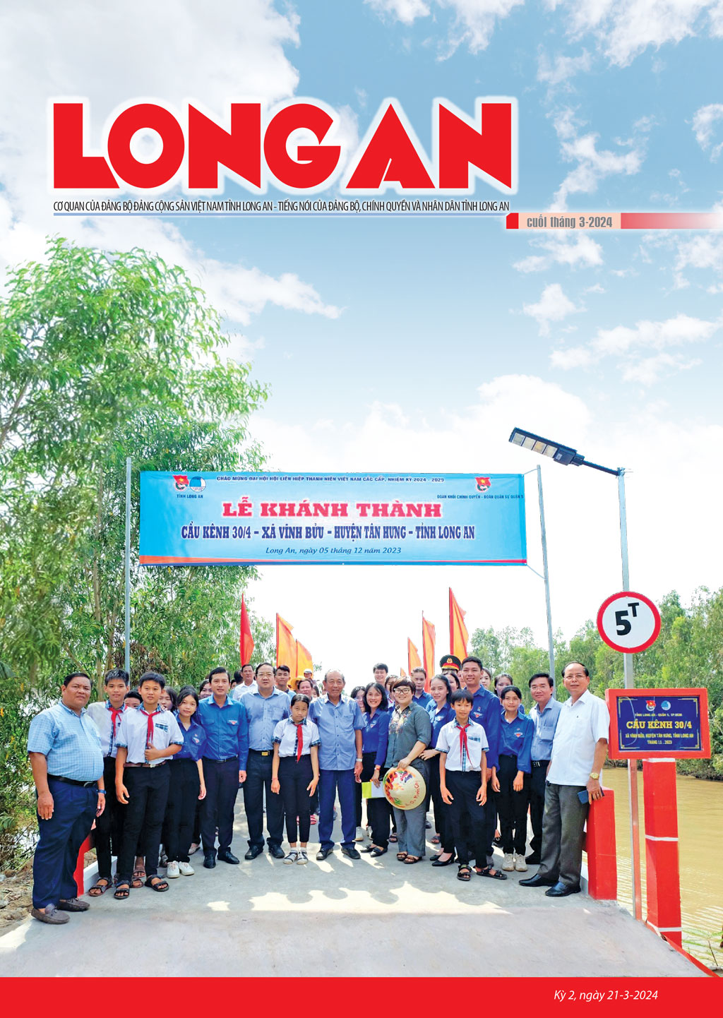 Mời quý độc giả đón đọc Ấn phẩm Long An tháng 3/2024