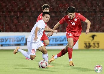U23 Việt Nam kết thúc tập huấn tại Tajikistan bằng trận hòa