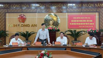 Ban Dân vận Trung ương đánh giá cao công tác dân vận của tỉnh Long An