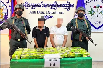 Campuchia thu giữ gần 186kg ma túy tại thủ đô Phnom Penh