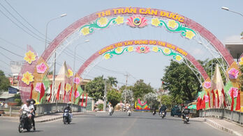 Thị trấn Cần Đước - Quyết tâm xây dựng đô thị văn minh