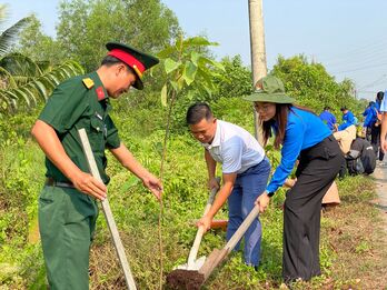 Tuổi trẻ góp sức xây dựng nông thôn mới