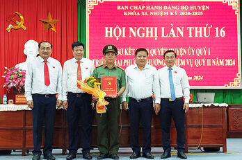 Châu Thành đẩy nhanh tiến độ xây dựng nông thôn mới nâng cao, nông thôn mới kiểu mẫu